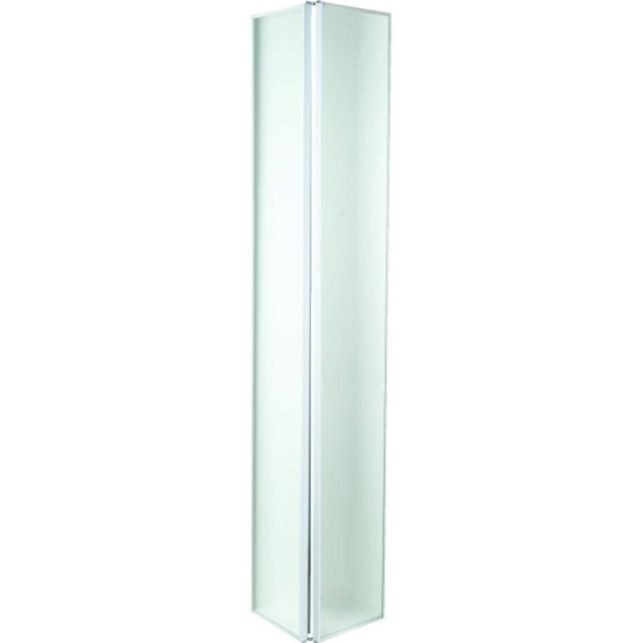 Stanley 36x80 White Framed Mirrored Bi Fold Door Hd Supply