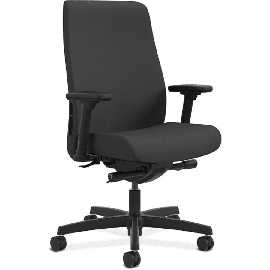 Serta Black Slate Smart Layers Jennings Super Task Big Tall Chair Hd Supply