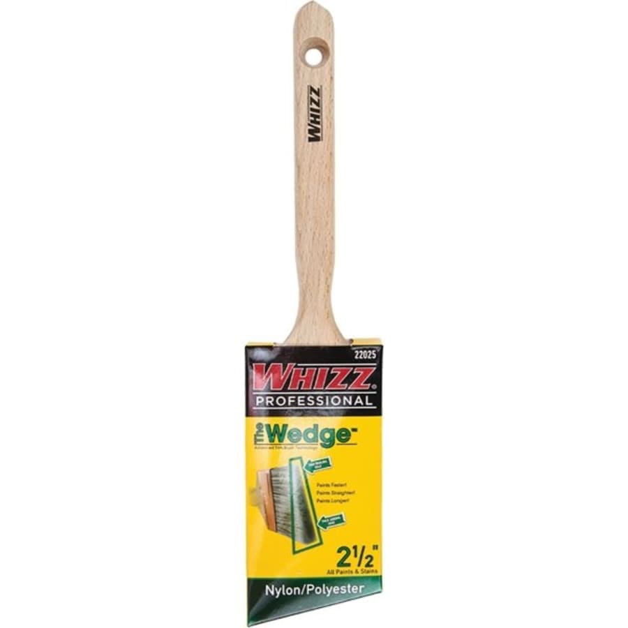 Linzer 2.5 in. Angled Sash Polyester Paint Brush (6-pack)