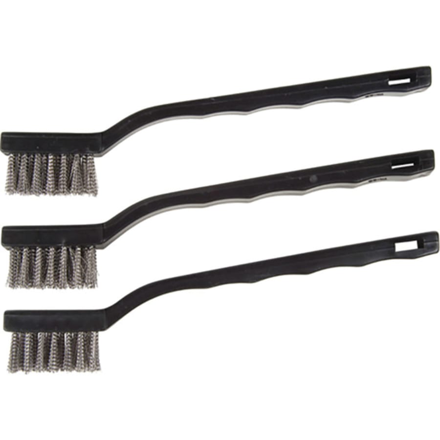 Warner 14 3x13 Row Stainless Steel Wire Brush with Scraper 10483