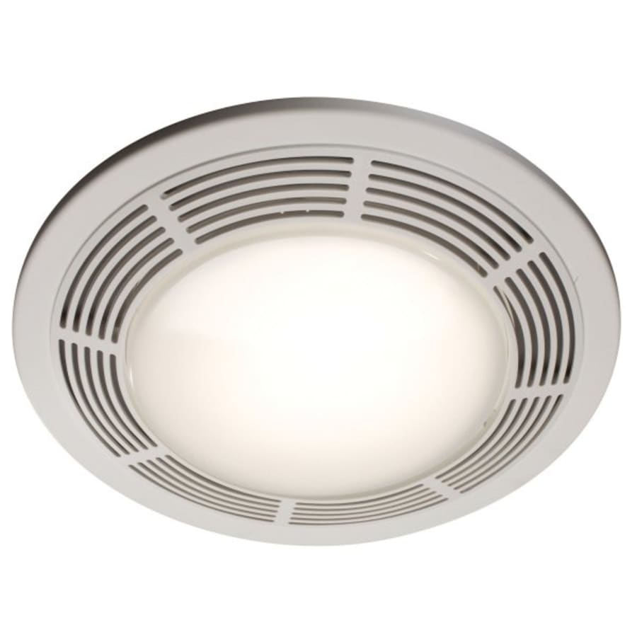 Hunter Ellipse Brushed Nickel Bathroom Exhaust Fan With Night Light | HD  Supply
