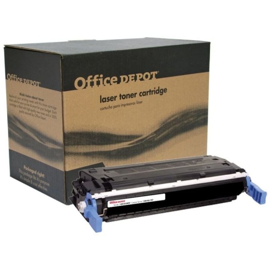 Office Depot® HP 125A/CB540A Remanufactured Black Toner Cartridge | HD  Supply