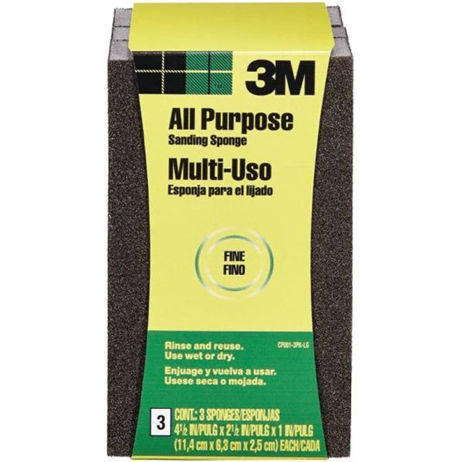 Norton 00949 3 x 4 x 1/2 150 Grit Flex Sanding Pad Bulk (108