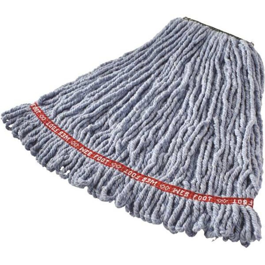 Rubbermaid FGQ46000GR00 HYGEN 60 Green Microfiber Fringed Dust Mop Pad