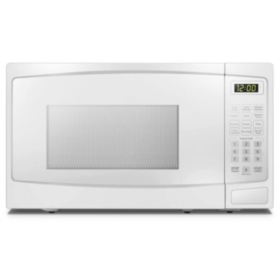 GE PEM31DFWW Profile 1.1 Cu. ft. White Countertop Microwave