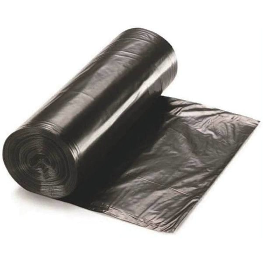 Maintenance Warehouse® 23 Gal 1 Mil Low-Density Trash Bag (200-Pack)  (Black)