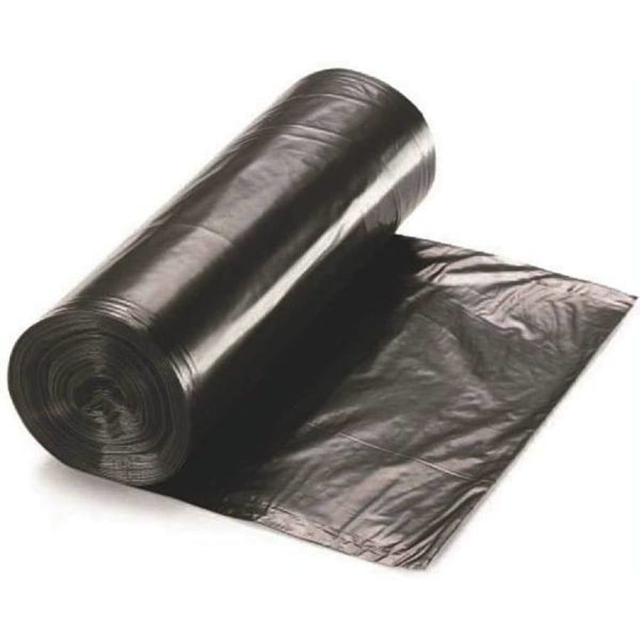 Black 42 Gal. Contractor Trash Bags, 6 Mil, 33x48