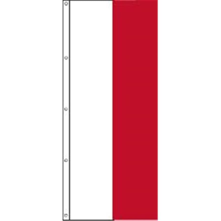 Efterforskning mørk Mand Vertical Striped Flag, Red/white/red, 3' X 8' | HD Supply