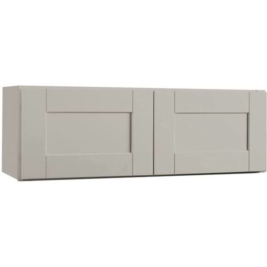 Hampton Bay Shaker Assem 36x15x12 In Wall Bridge Kitchen Cabinet