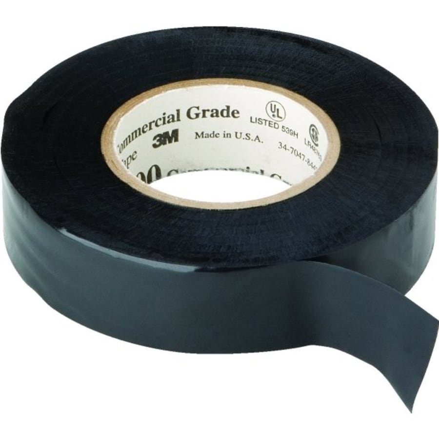 Electrical Tape, 3/4x66', 1 Core, 7.0 mil, Red, Economy Grade
