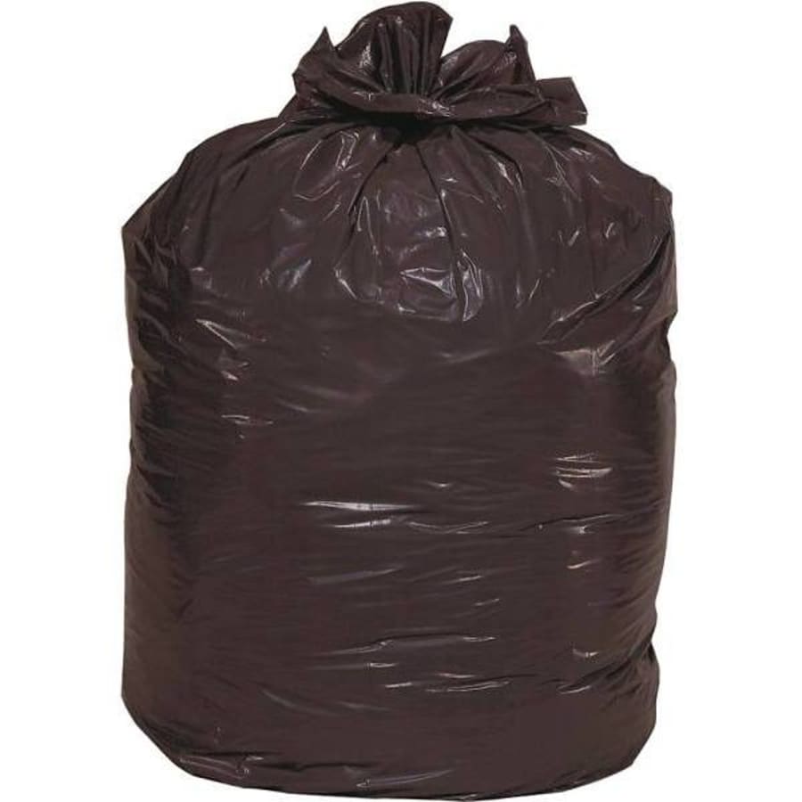 Strong Multipurpose Drawstring Trash Bags, 30 gal, 1.1 mil, 30 x 33, Black,  74/Box
