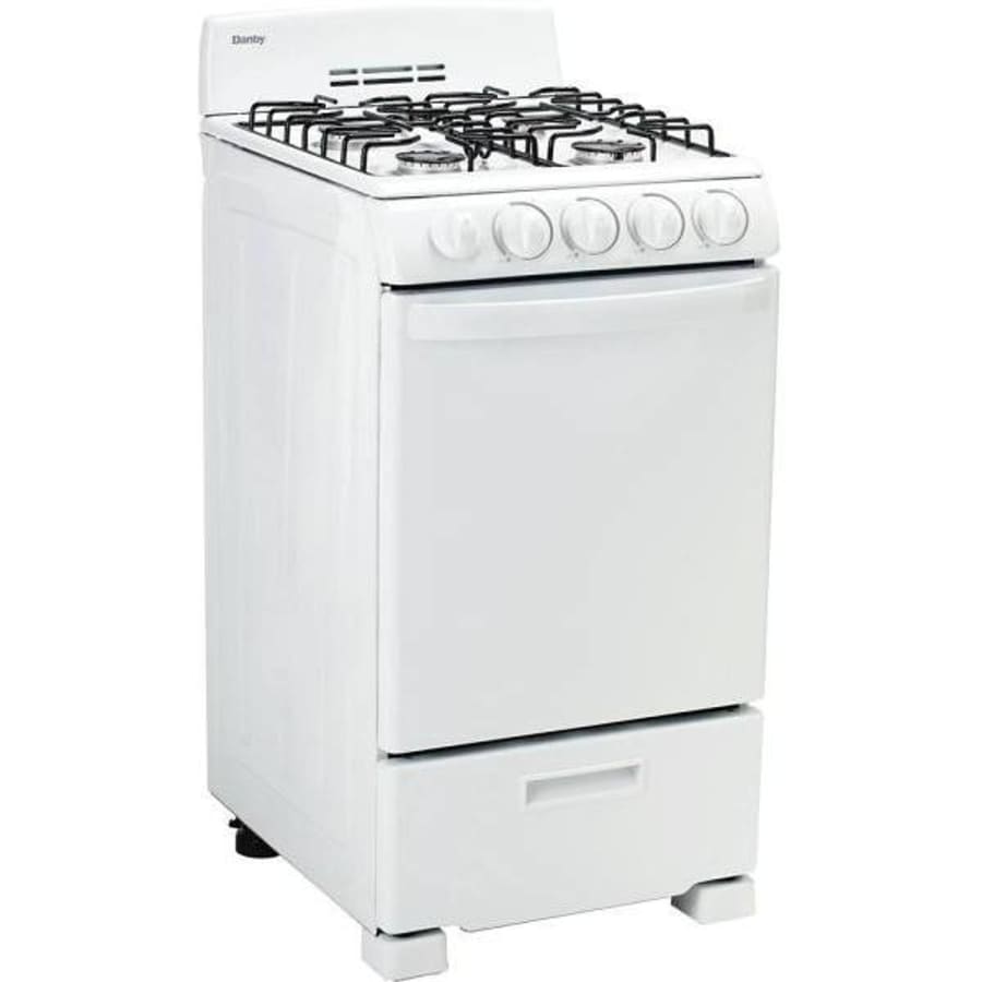 Premier 20 in. 2.4 cu. ft. Oven Freestanding Electric Range with 5 Coil  Burners - White