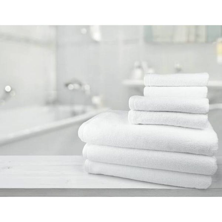 Cotton Bay® Green™ Classic Bath Towel 24x50 12 Lbs/dozen White