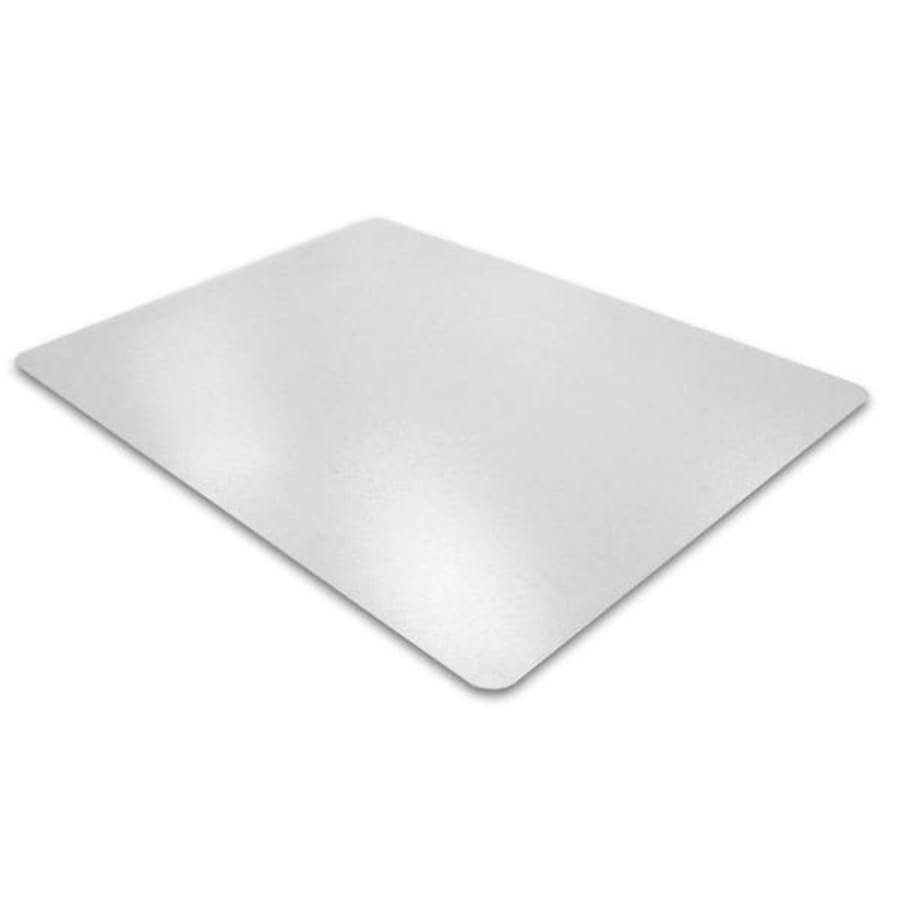 Realspace Low Pile Chair Mat For L Shaped Workstations 66 x 60