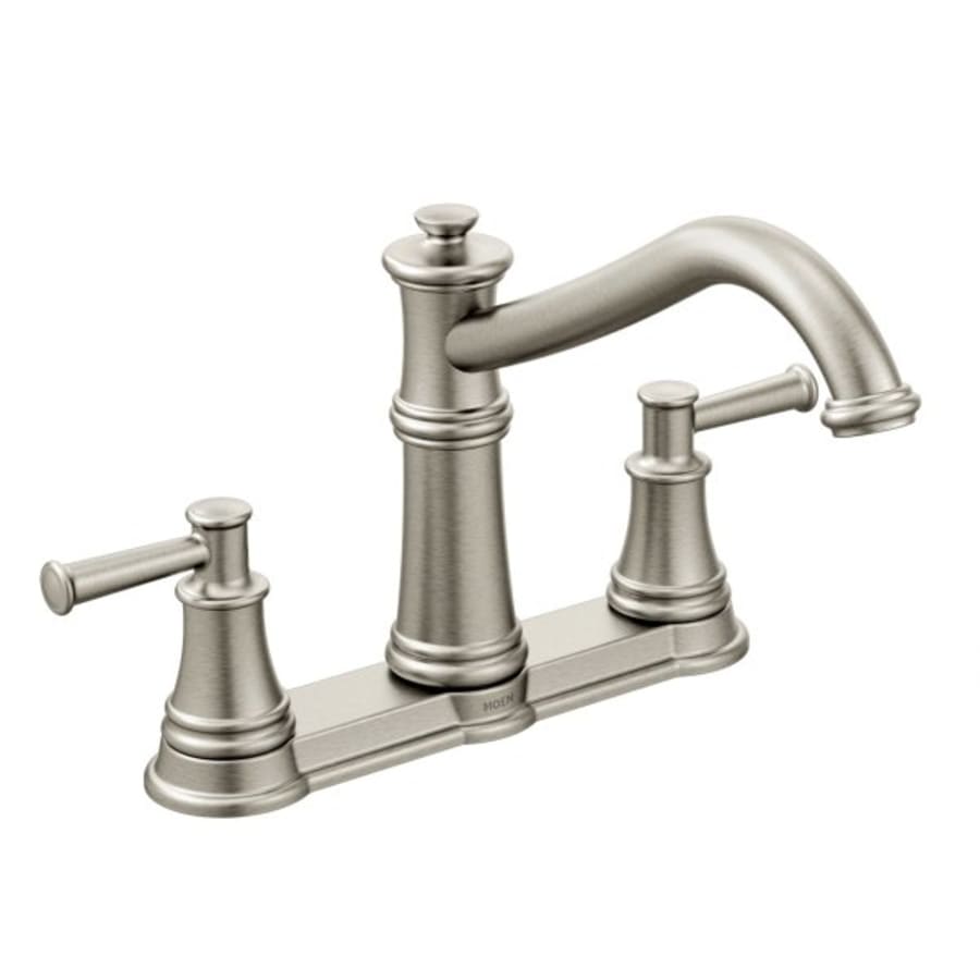 Moen Brantford One Handle High Arc Pulldown Kitchen Faucet Spot Resist Stainless Hd Supply