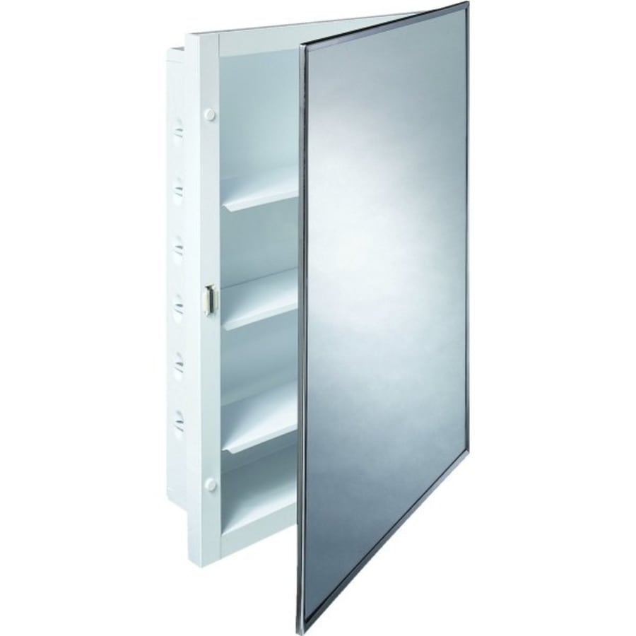 3-5/8 x 13-3/8 Replacement Medicine Cabinet White Metal Shelf Package of 12