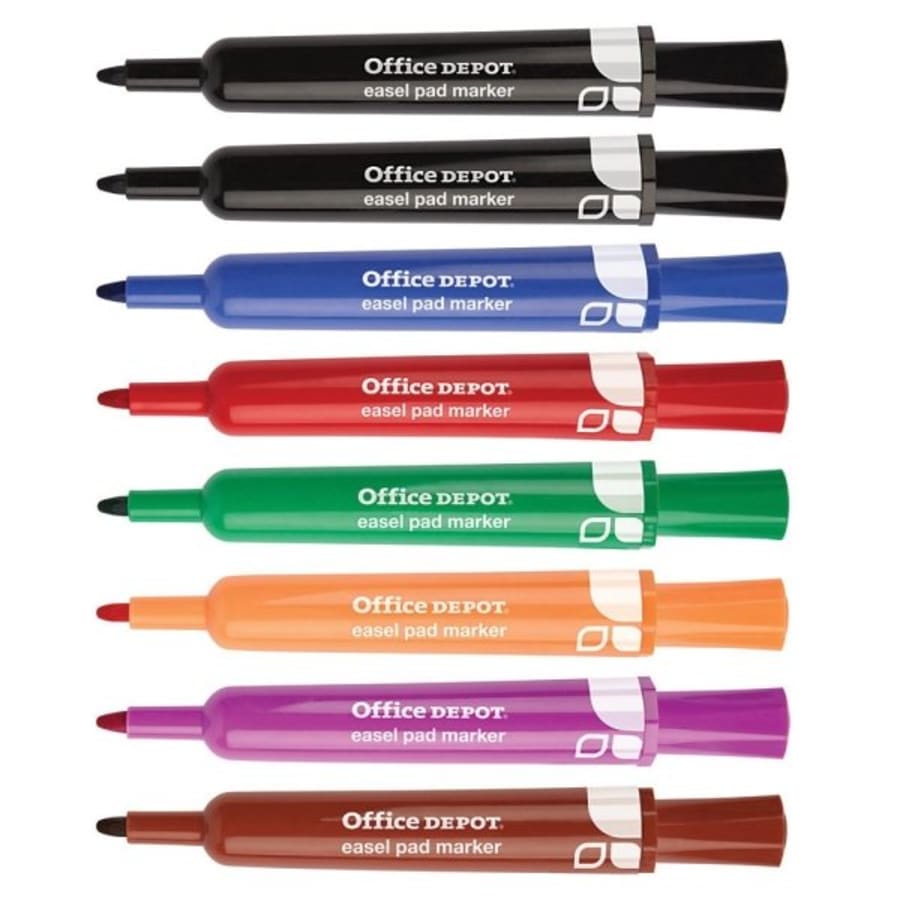 Sharpie Flip Chart Markers Assorted Colors Box of 8 : http