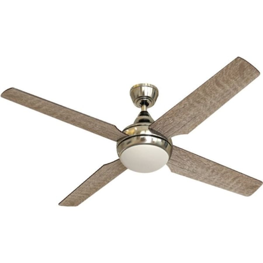 HUNTER 52" Palermo Brushed Nickel Ceiling Fan with Light 59052 Home