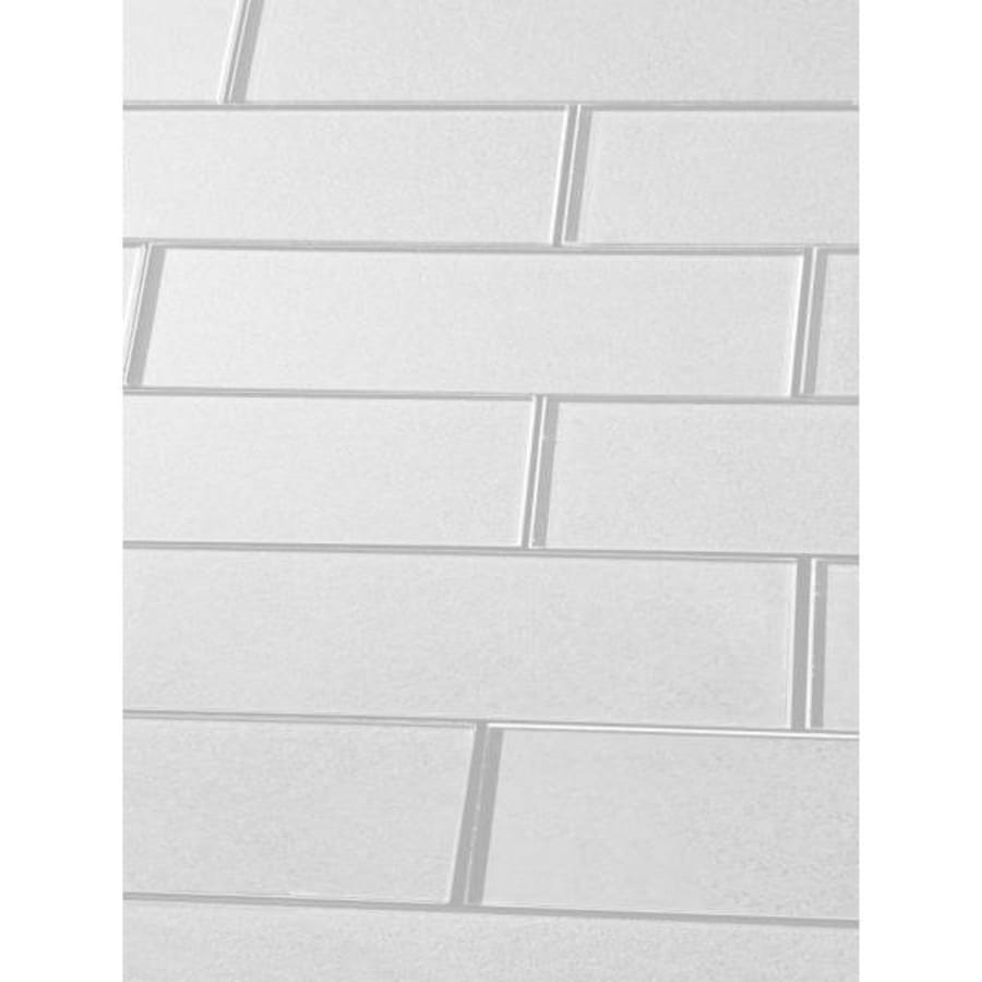 Abolos Forever 4 X 16 Matte Gray Glass Subway Tile Box Of 36 Hd Supply