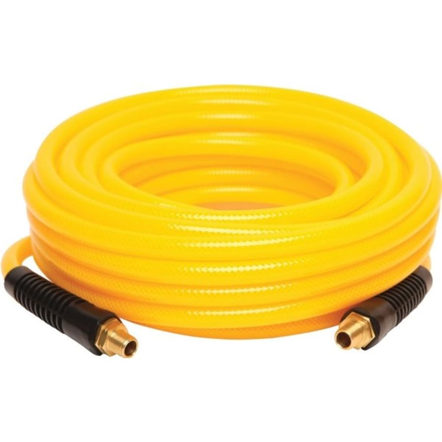 AIGNEP USA R811-053-050 Rubber 3/8 Recoil Hose 50 with 3/8 Male NPTF Fittings 