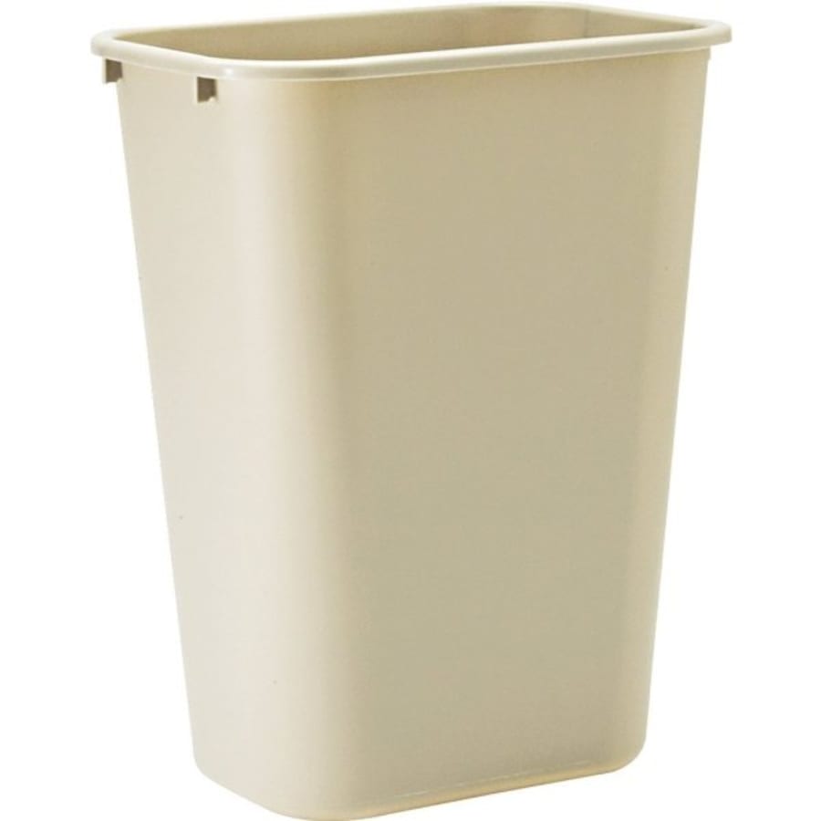 Rubbermaid Commercial Marshal Classic Container Round Polyethylene 25 Gal Beige