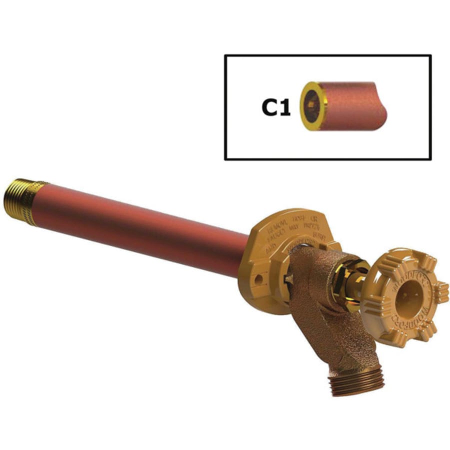 Woodford Freezeless Antisiphon Wall Faucet 1 2 Pex Inlet 4 Model 14 Hd Supply
