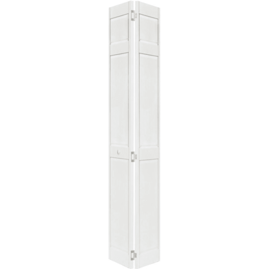 30x80 White Framed Mirrored Bi Fold Door Hd Supply