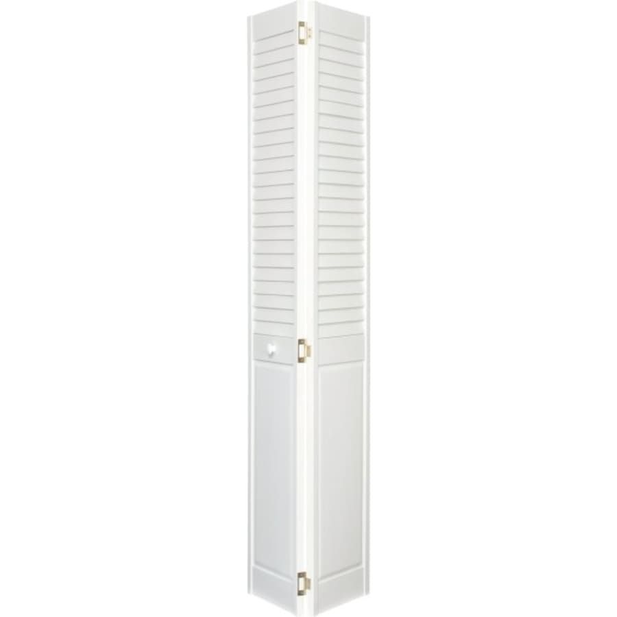 48x80 White Slimfold Westchester Bi Fold Door Hd Supply
