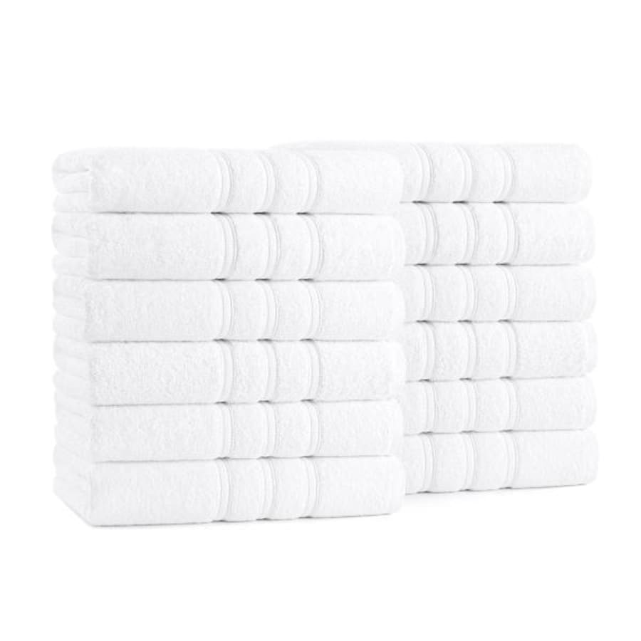 Cotton Bay® Essential™ Bath Towel Cam 25x54 12 5 Lbs/dozen White, Case Of  48
