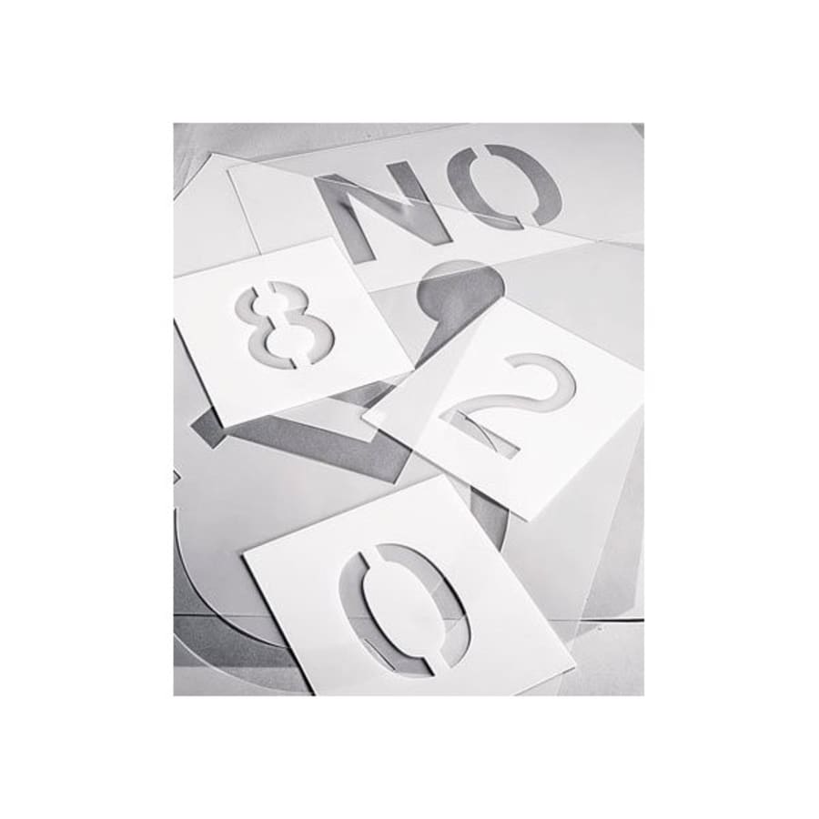 Buy the Hy-Ko ST3 Number/ Letter Stencils, 3 inch