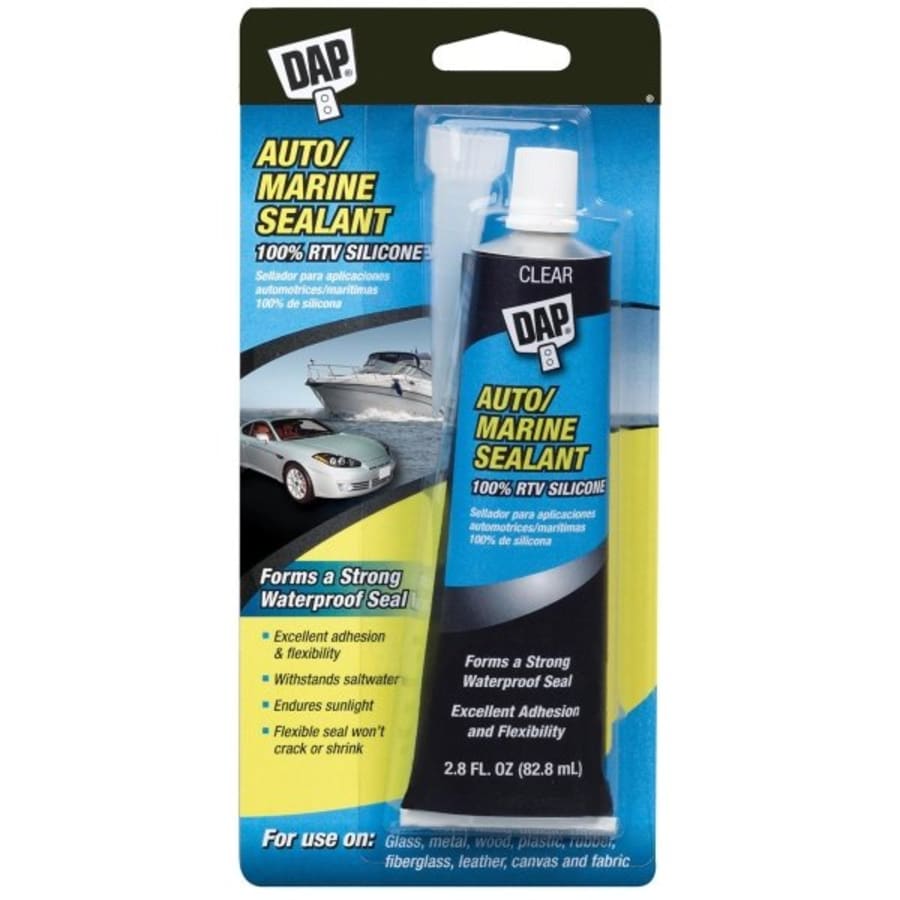 Dap Silicone Max 10 Oz Clear Kitchen And Bath Silicone Sealant Package Of 12 Hd Supply
