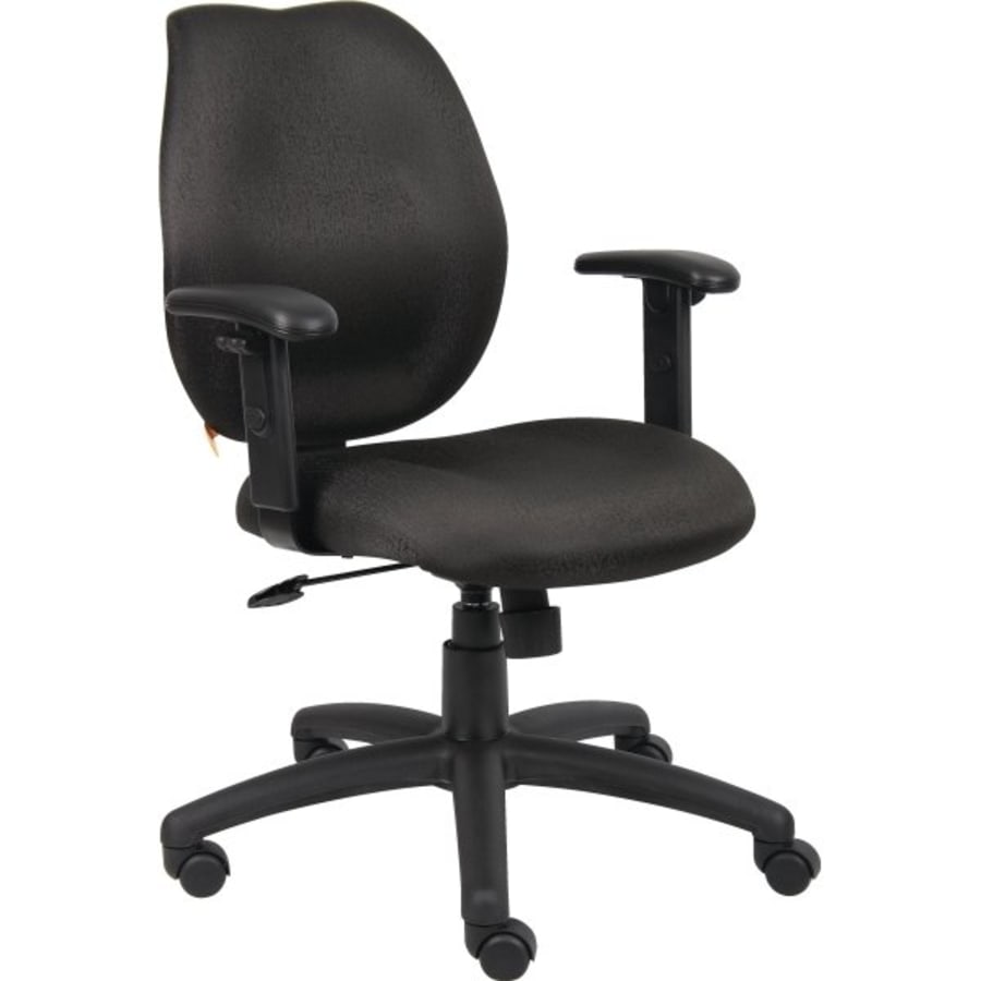 Basyx By Hon Vl712 Black Mid Back Mesh Task Chair HD Supply