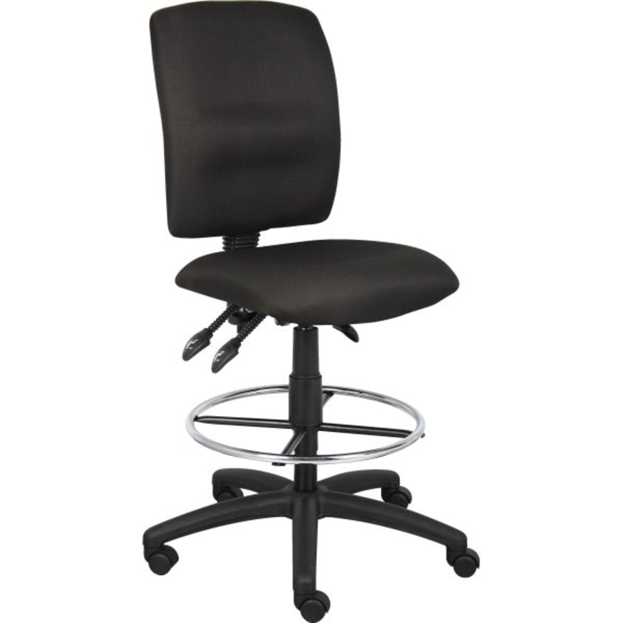 Eurotech Apollo Black Drafting Stool HD Supply