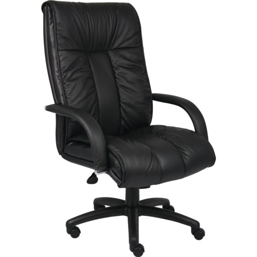 Serta Smart Layers Chestnut Satin Nickel Hensley Executive Big Tall Chair Hd Supply