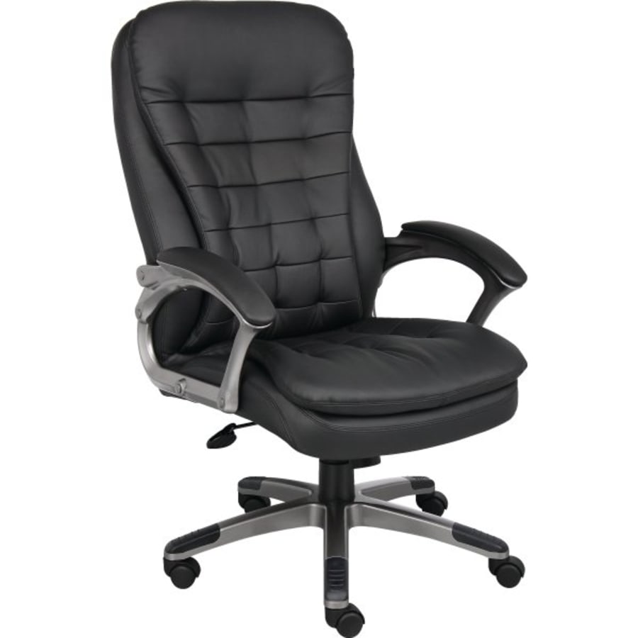 Serta Smart Layers Chestnut Satin Nickel Hensley Executive Big Tall Chair Hd Supply