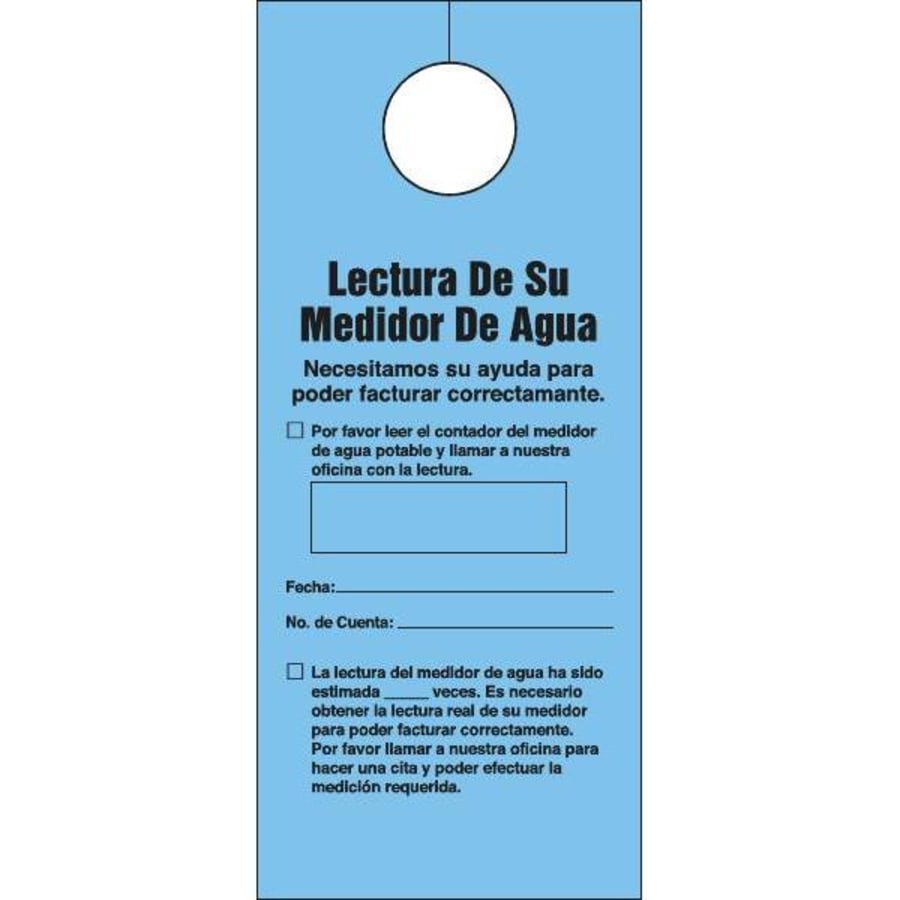 Maintenance Door Tags Bright Orange 4 1 4 X 8 1 2 Pack Of 100 Hd Supply