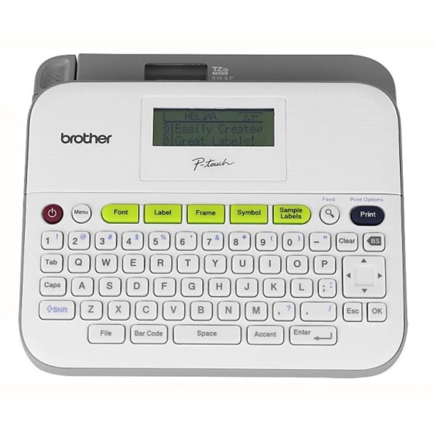 Brother® Silver And Blue P-Touch Electronic Handheld Labeler ...