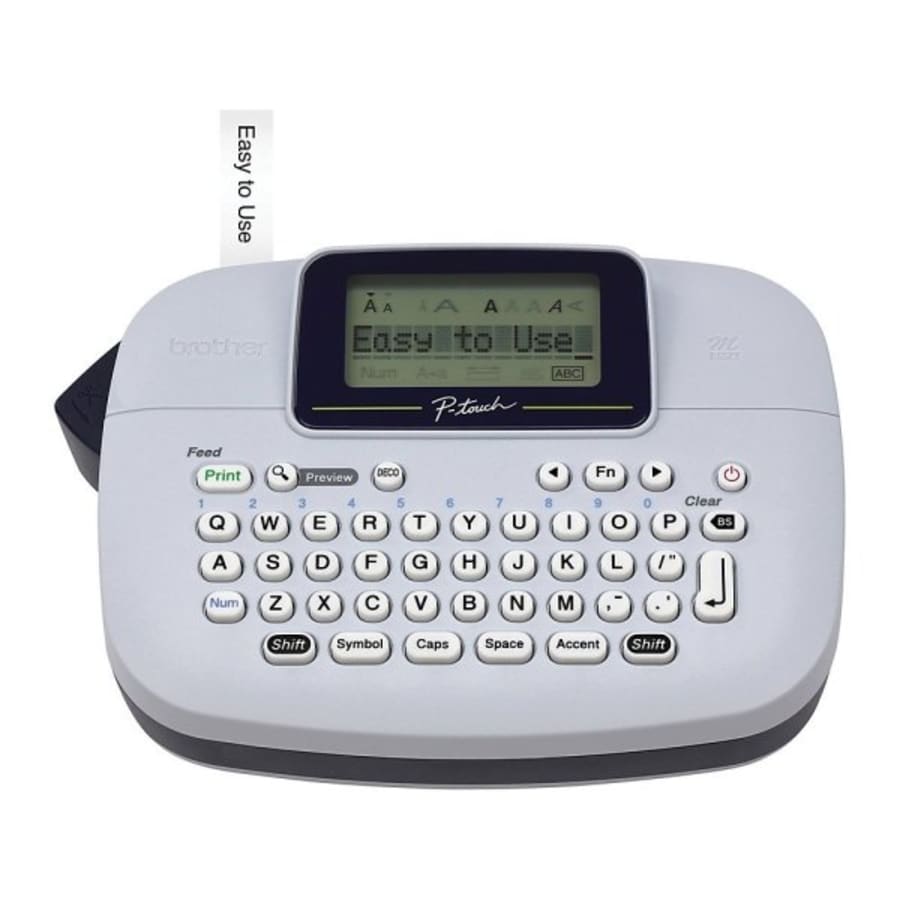Brother® Silver And Blue P-Touch Electronic Handheld Labeler ...