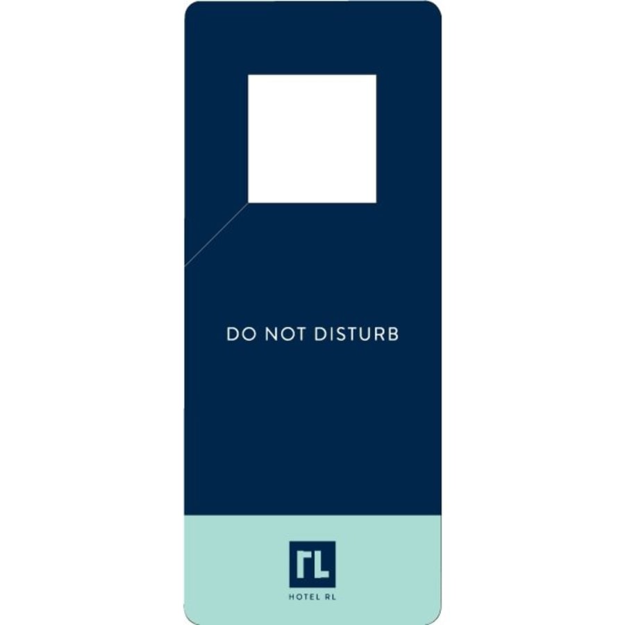 Do Not Disturb Door Hanger 3 X 8 Package Of 100 Hd Supply