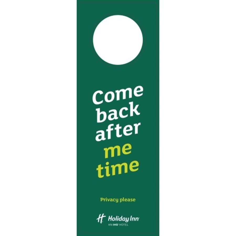 Super 8 By Wyndham Do Not Disturb Door Hanger Case Of 100 Hd Supply