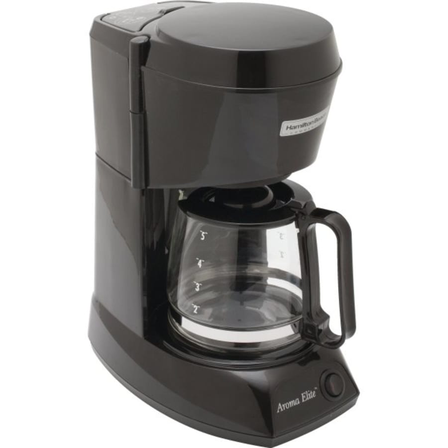 Hamilton Beach FrontFill® 5 Cup Compact Coffee Maker with Glass Carafe -  46110