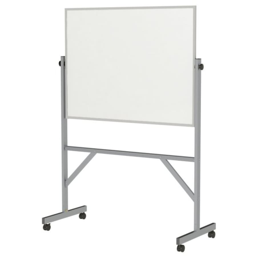 Luxor 72 x 40 Wall-Mounted Magnetic Ghost Grid Whiteboard