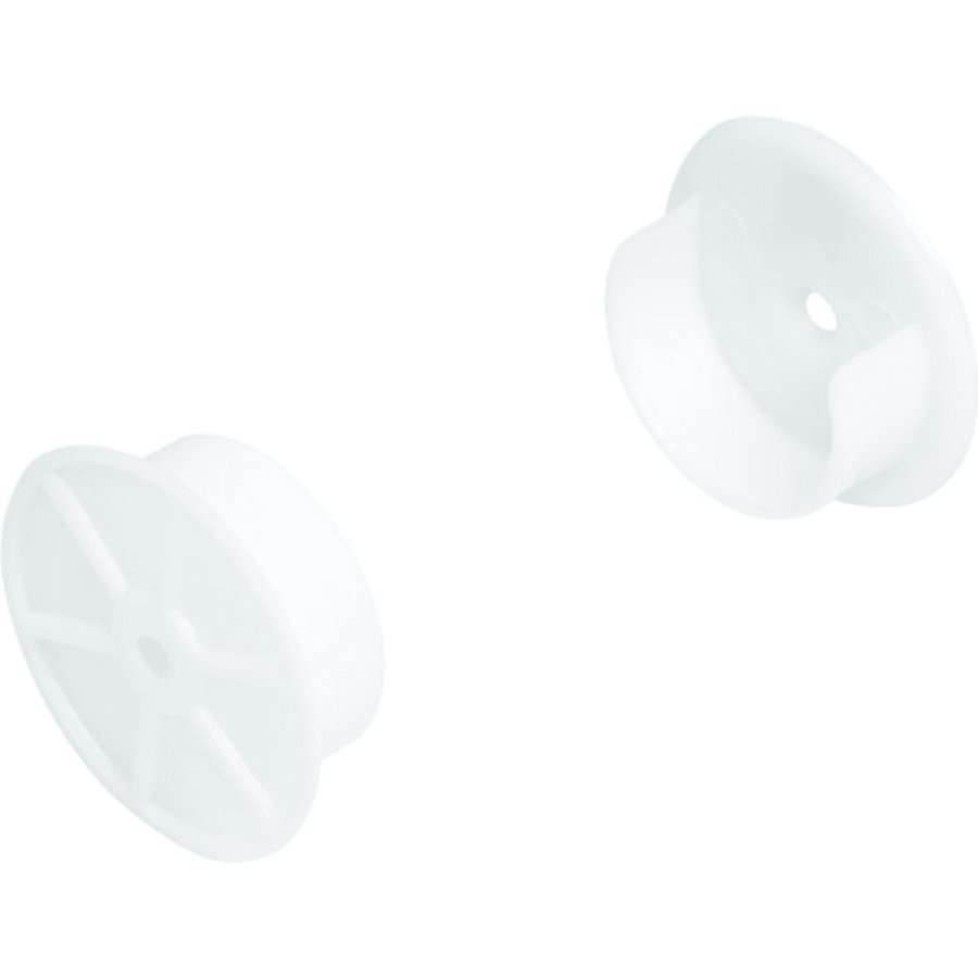 Closet Rod Covers
 - 6 White Closet Rod Cover Package Of 12 Hd Supply
