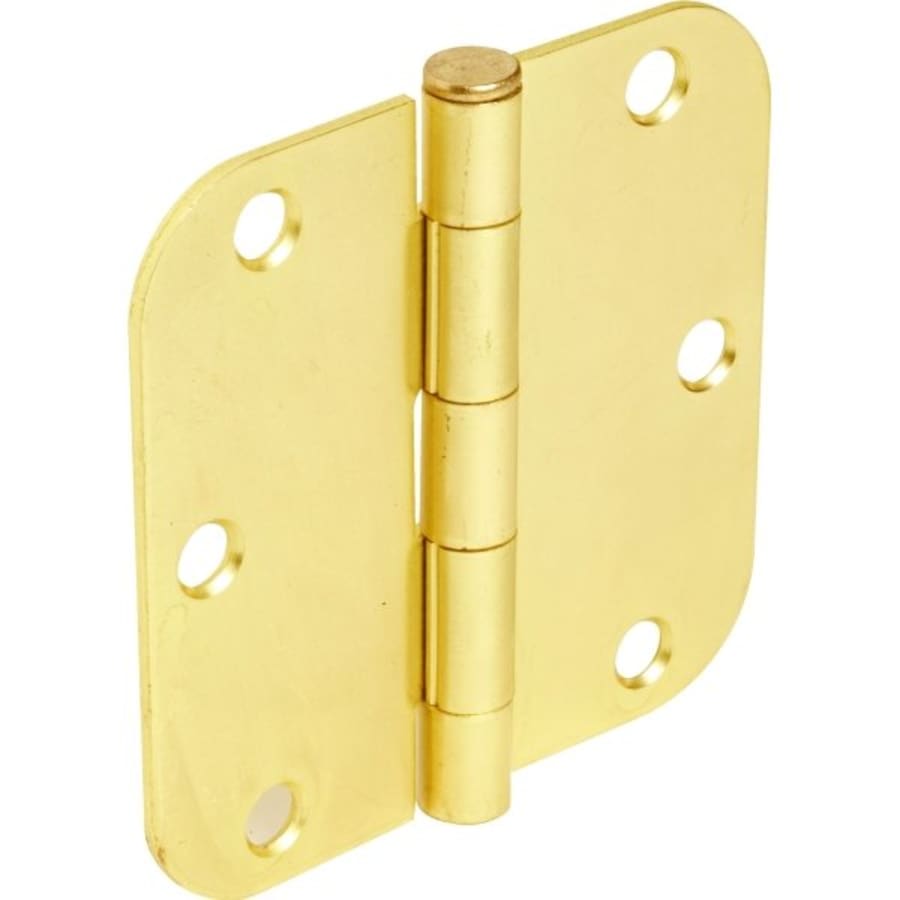 3 1 2 Residential Plain Bearing Door Hinge Satin Nickel 5 8 Radius Pack Of 2 Hd Supply
