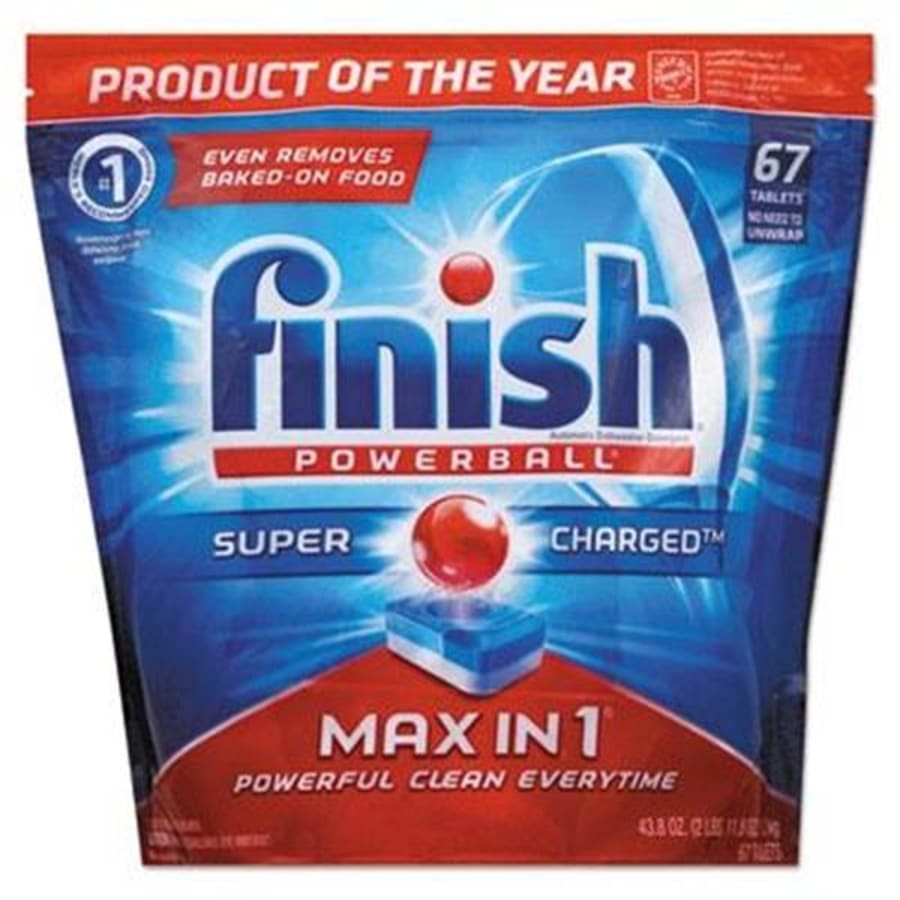Finish Powerball Dishwasher Tabs Fresh Scent Carton Of 4 Hd Supply