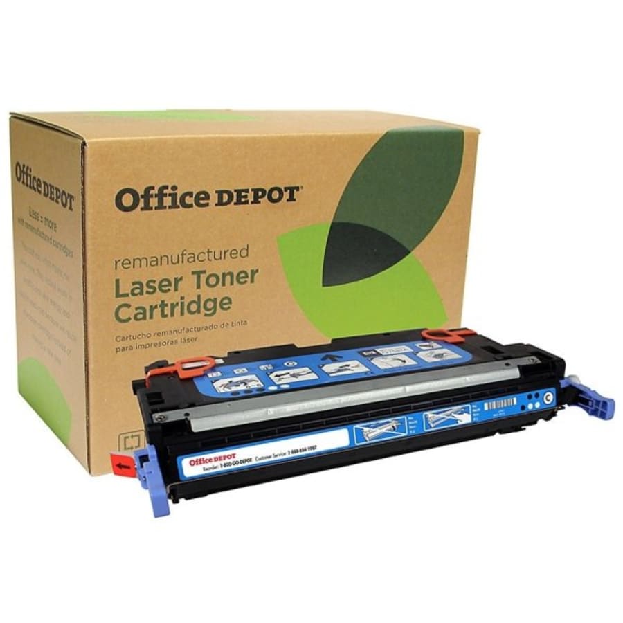 Office Depot® Q6471A Remanufactured Cyan Toner Cartridge | HD Supply