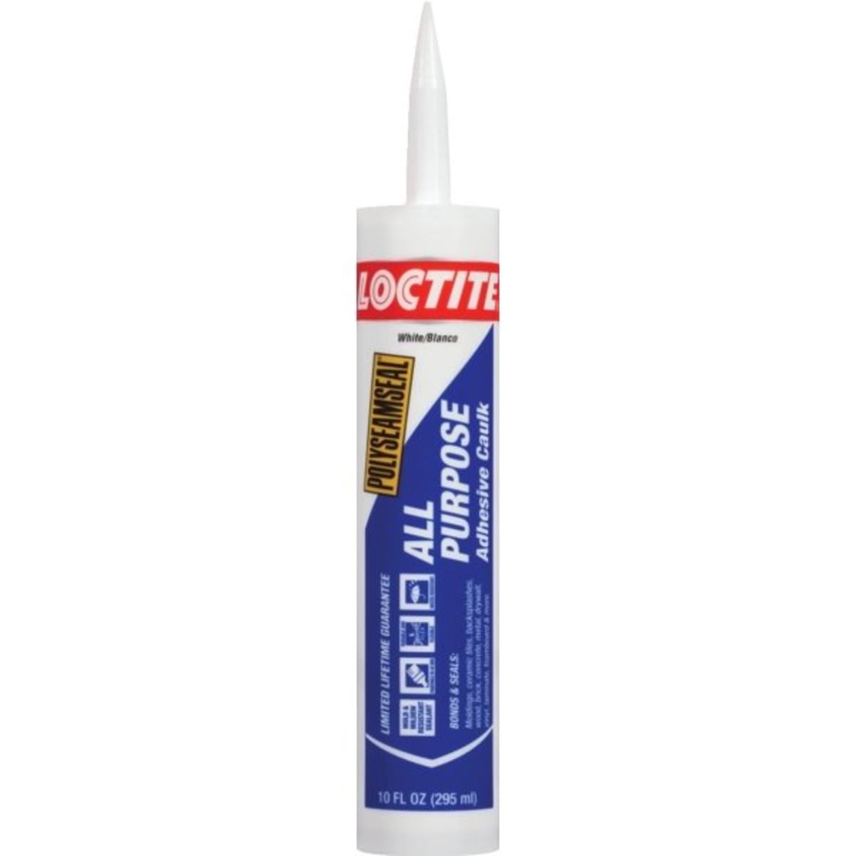 10 1 Oz Ge Supreme Silicone Kitchen And Bath Caulk White 6 Cs