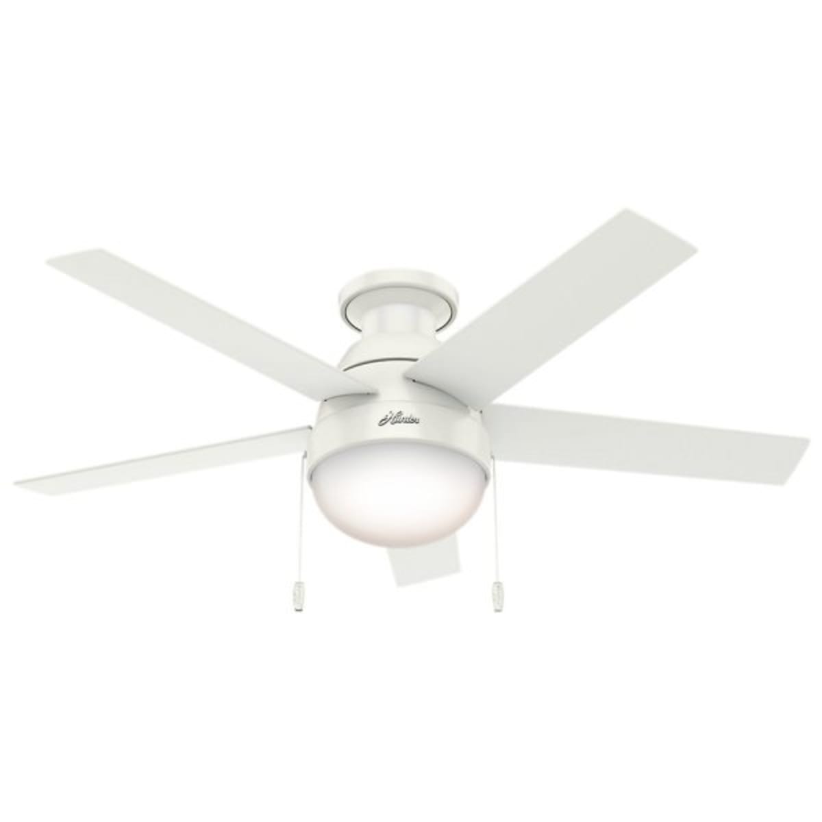 Hunter Banyan 52 Dual Mount White Ceiling Fan Hd Supply