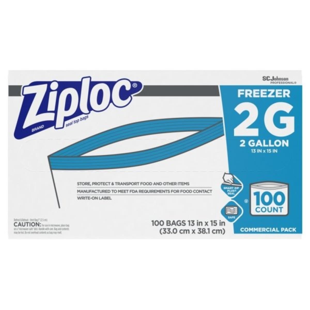 Ziploc One Press Seal Rectangular Storage Containers & Lids - 5 Pack, 8 oz  - Kroger