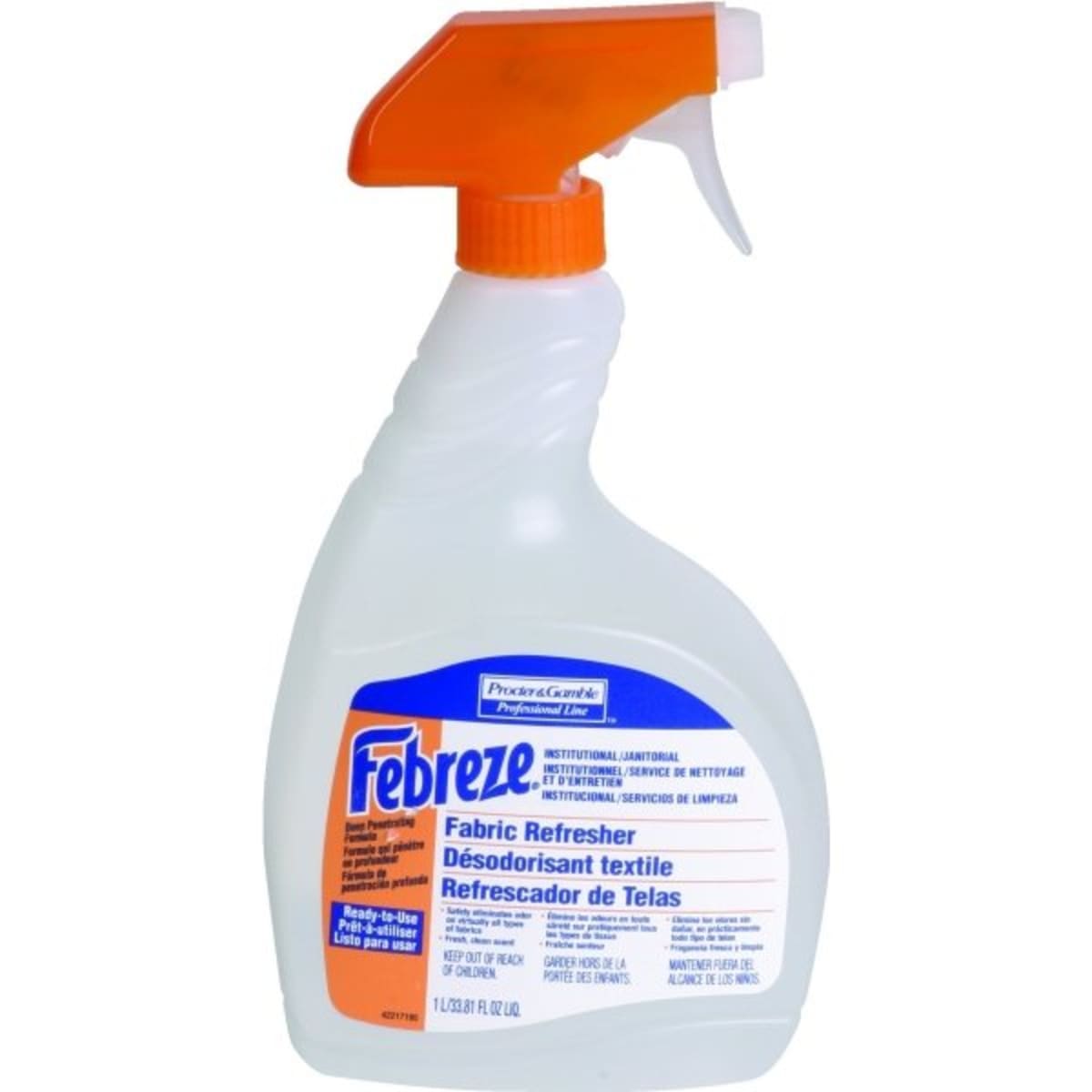 Febreze 1 Liter Fabric Refresher Spray Package Of 8 Hd Supply
